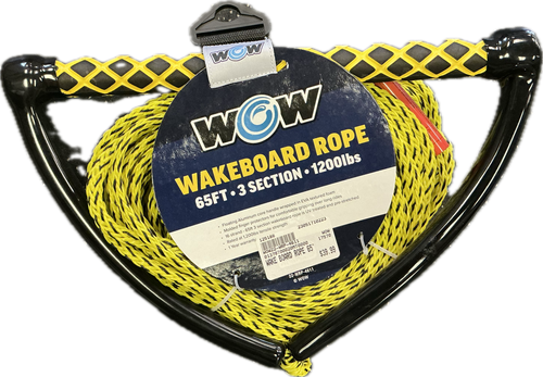 New WAKE BOARD ROPE 65" 11897-WOW22-WRP-4611