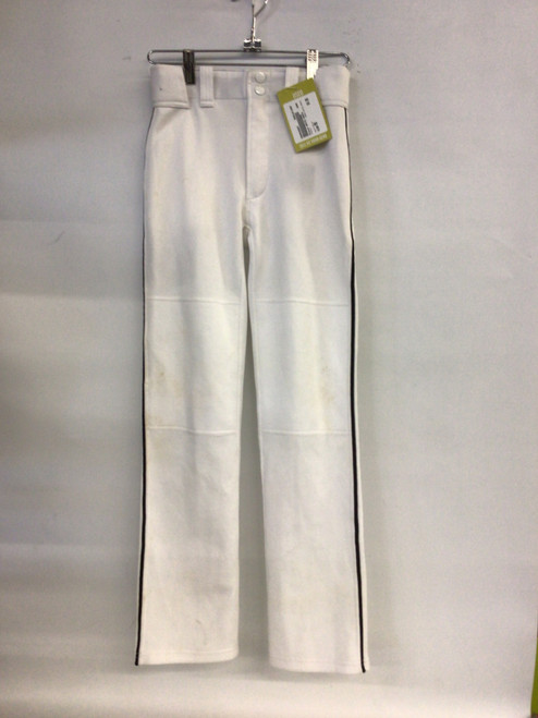 Vist Large View of Product Image Which is Used Mizuno WHITE PANTS BB/SB Pant Boys White MD