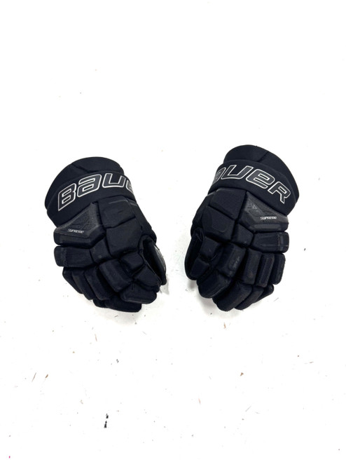 Vist Large View of Product Image Which is Used Bauer 3S Junior Gloves Black 11"