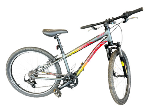 Vist Large View of Product Image Which is Used Specialized HOTROCK Mountain Bike Boys Grey 24"