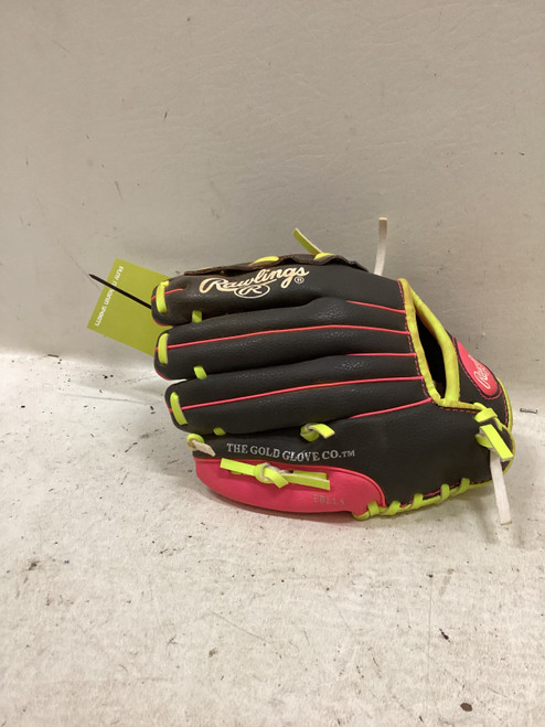 Vist Large View of Product Image Which is Used Rawlings WPL95DSP BB/SB Glove RH Throw Black 9"