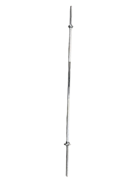 Vist Large View of Product Image Which is Used 6FT SPIN LOCK STANDARD BAR Standard Bar Spin Lock Silver 6"