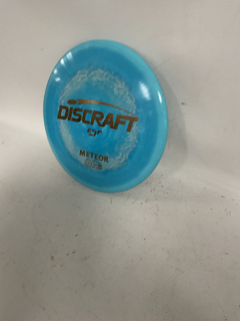 Vist Large View of Product Image Which is Used Discraft ESP METEOR Disc Golf Mid Range Carolina Blue