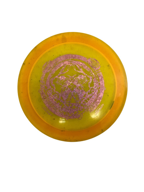 Vist Large View of Product Image Which is Used Discraft Scorch 172g Disc Golf Driver Yellow