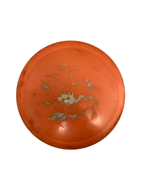 Vist Large View of Product Image Which is Used Discraft Big Z Anax 175g Disc Golf Driver Orange 