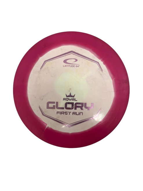 Vist Large View of Product Image Which is Used Latitude 64 Royal Glory 176g Disc Golf Driver Pink  