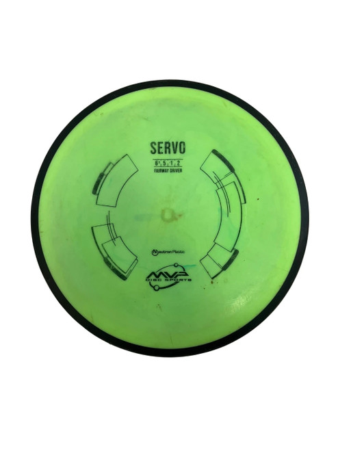 Vist Large View of Product Image Which is Used MVP Neutron Servo 169g Disc Golf Driver Green 
