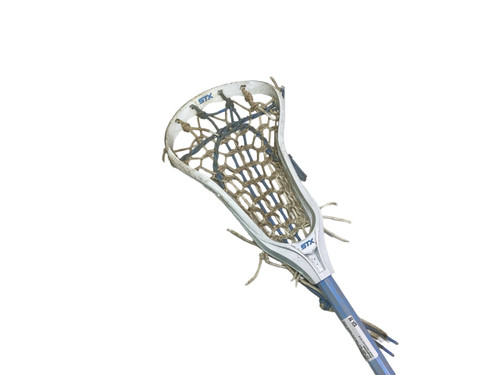 Vist Large View of Product Image Which is Used STX 6000 CRUX COMPLETE WOMENS STICK Wmn Atk/Mid Complete Stick Carolina Blue