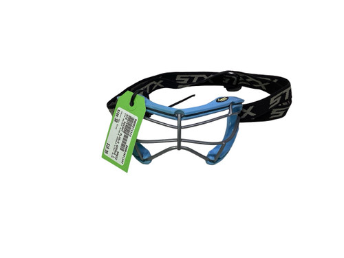 Vist Large View of Product Image Which is Used STX 4SIGHT PLUS-S GOGGLE LIGHT BLUE Lacrosse Facial Protect Sky Blue Senior