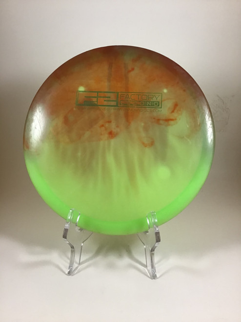 Vist Large View of Product Image Which is Used Innova CHAMPION CAIMAN Disc Golf Mid Range Green 177g