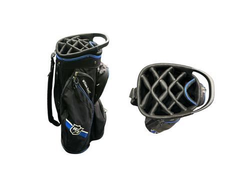 Vist Large View of Product Image Which is Used WILSON STAFF CART BAG Mens Cart Bag Black