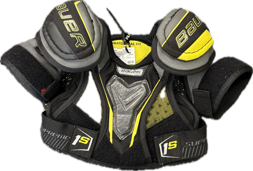 Vist Large View of Product Image Which is Used Bauer SUPREME 1S Youth Shoulder Pads MD
