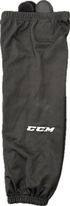 Vist Large View of Product Image Which is Used CCM Hockey Sock Black Youth