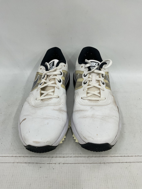 Vist Large View of Product Image Which is Used Nike Mens Golf Shoes White Senior 9.5
