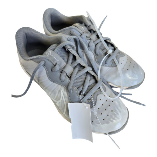 Vist Large View of Product Image Which is Used Nike DIAMOND BASEBALL CLEATS BB/SB Cleats Grey Junior 04