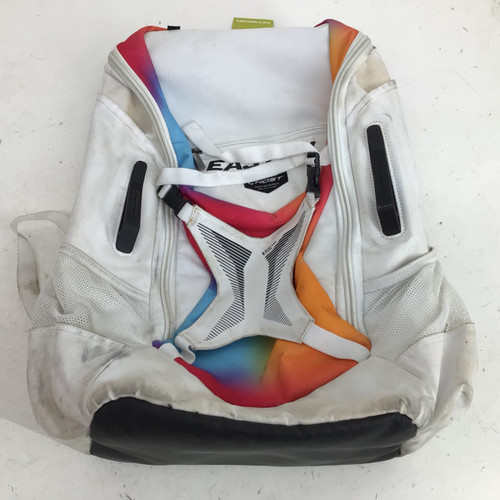 Vist Large View of Product Image Which is Used Easton GHOST NX FASTPITCH BACKPACK BB/SB Player Backpack White