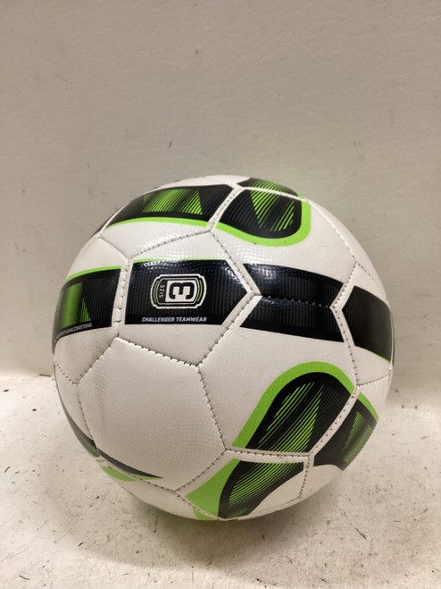 Vist Large View of Product Image Which is Used CHALLENGER TEAMWEAR BALL All Size Soccer Ball White And Green 3