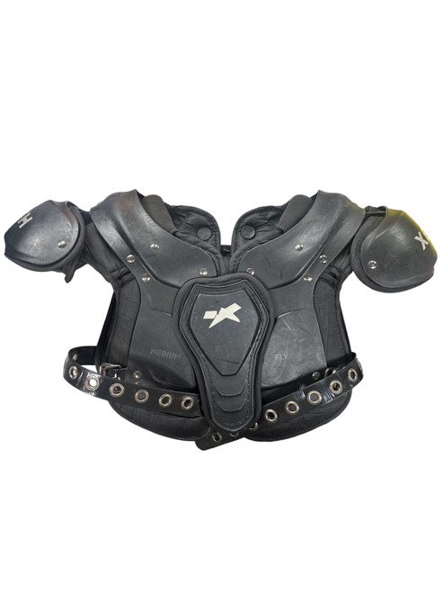 Vist Large View of Product Image Which is Used Xenith FLY FB Shoulder Pads Black MD