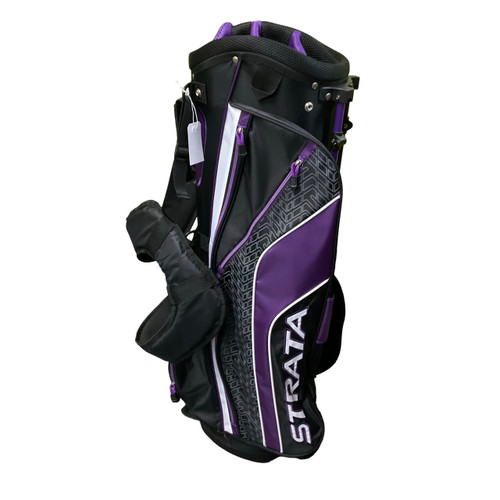 Vist Large View of Product Image Which is Used Strata STRATA STAND BAG Womens Stand Bag Purple