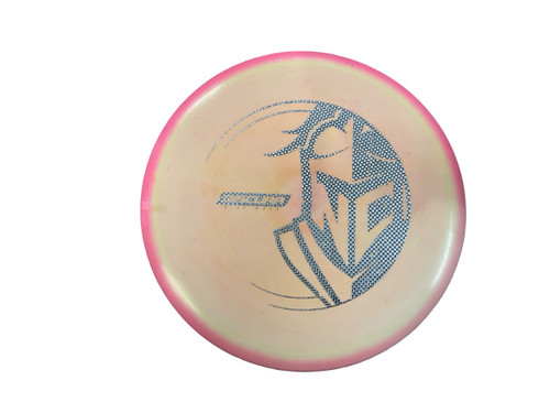 Vist Large View of Product Image Which is Used Discraft ESP BUZZZ DISCURA Disc Golf Mid Range Pink 177g