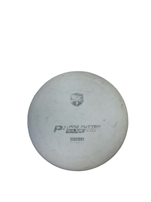 Vist Large View of Product Image Which is Used Discmania D-LINE P2 FLEX 2 Disc Golf Putter White 176g