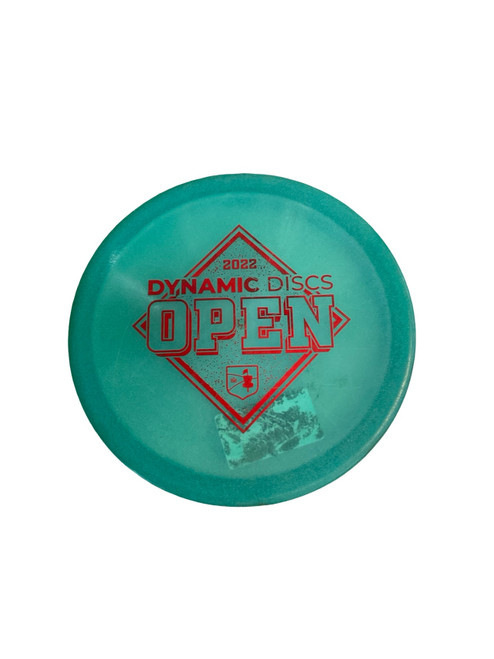 Vist Large View of Product Image Which is Used Dynamic Discs LUCID JUSTICE Disc Golf Mid Range Green 164g