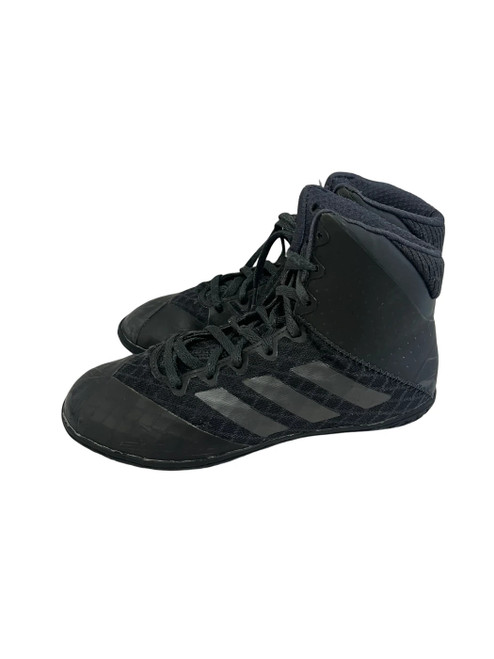Vist Large View of Product Image Which is Used Adidas Mat Wizard Jr 3 Wrestling Shoes Black