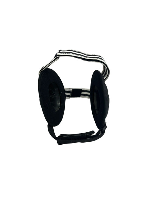 Vist Large View of Product Image Which is Used Adidas Wizard Youth Wrestling Headgear Black