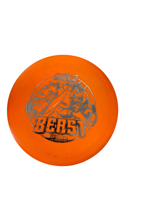 Vist Large View of Product Image Which is Used Innova DX BEAST Disc Golf Driver Orange 161g
