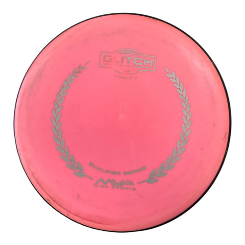 Vist Large View of Product Image Which is Used MVP FISSION GLITCH Disc Golf Putter Pink