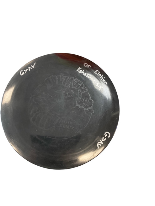 Vist Large View of Product Image Which is Used REMIX GOLIATH Disc Golf Driver Black 168g