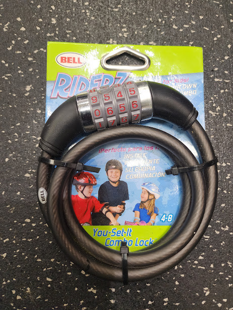 Vist Large View of Product Image Which is Bell Riderz Bike Lock