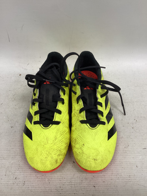 Vist Large View of Product Image Which is Used Adidas Soccer Cleats Yellow Junior 04.5