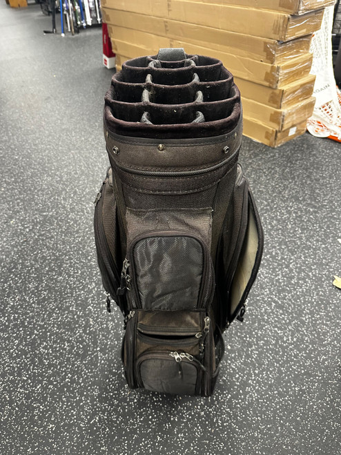 Vist Large View of Product Image Which is Used Intech Mens Cart Bag Black
