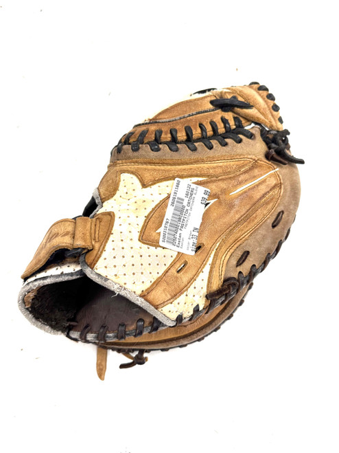 Vist Large View of Product Image Which is Used Easton FASTPITCH CATCHERS GLOVE BB/SB Catchers RH Throw Brown 33"