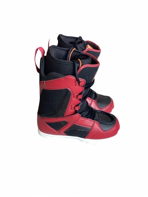 Vist Large View of Product Image Which is Used ThirtyTwo PIRON Womens Snowboard Boots Black And Red Senior 7