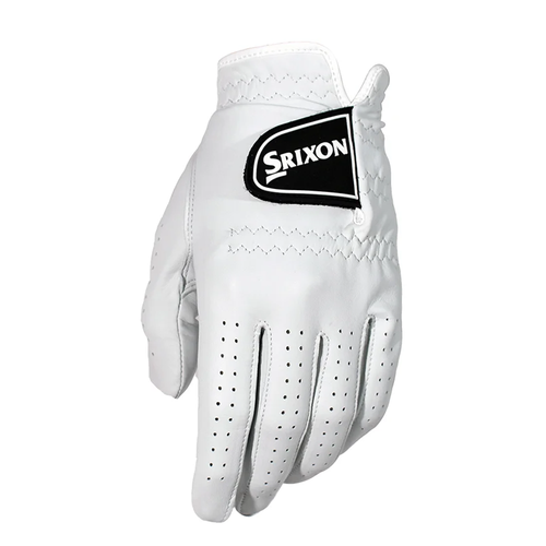 Vist Large View of Product Image Which is New Srixon Premium Cabretta Tour Men's Golf Glove- Worn on Left Hand SM