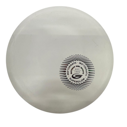 Vist Large View of Product Image Which is Used Gateway SUPERGLOW Disc Golf Mid Range White 179g
