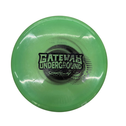 Vist Large View of Product Image Which is Used Gateway ELEMENT GLOW Disc Golf Mid Range Green 180g