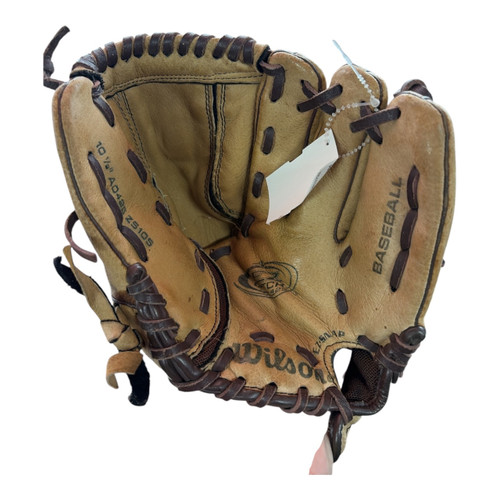 Vist Large View of Product Image Which is Used Wilson EZ CATCH BB/SB Glove RH Throw Brown 10 1/2"