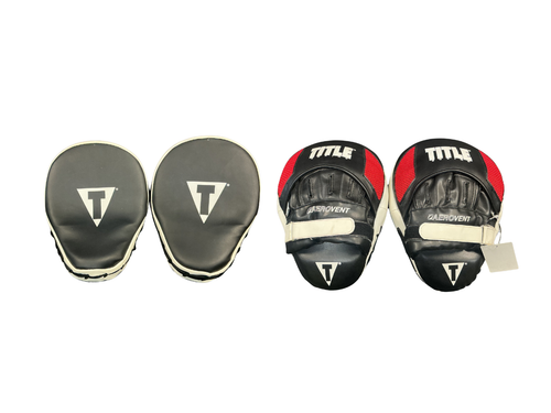 Vist Large View of Product Image Which is Used Title Boxing Boxing Pads Black
