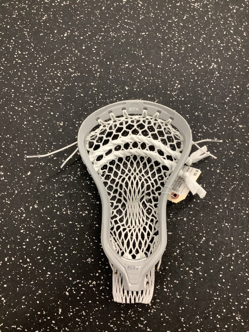 Vist Large View of Product Image Which is Used STX HAMMER 1K STRUNG Mens Lacrosse Head Grey