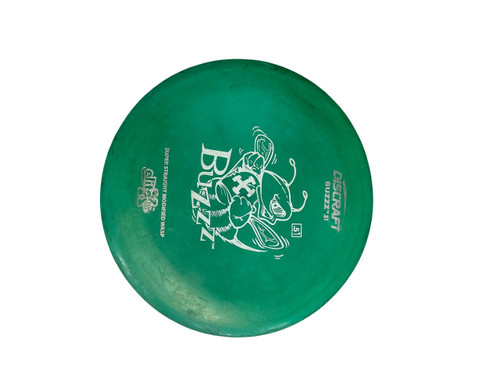 Vist Large View of Product Image Which is Used Discraft DISCRAFT ELITE X BUZZZ PFN Disc Golf Mid Range Green 177g