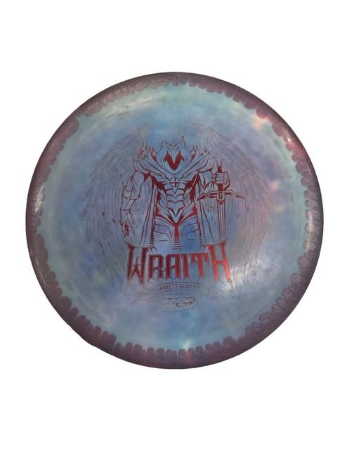 Vist Large View of Product Image Which is Used Innova HALO STAR WRAITH GURTHIE Disc Golf Driver Purple 175g