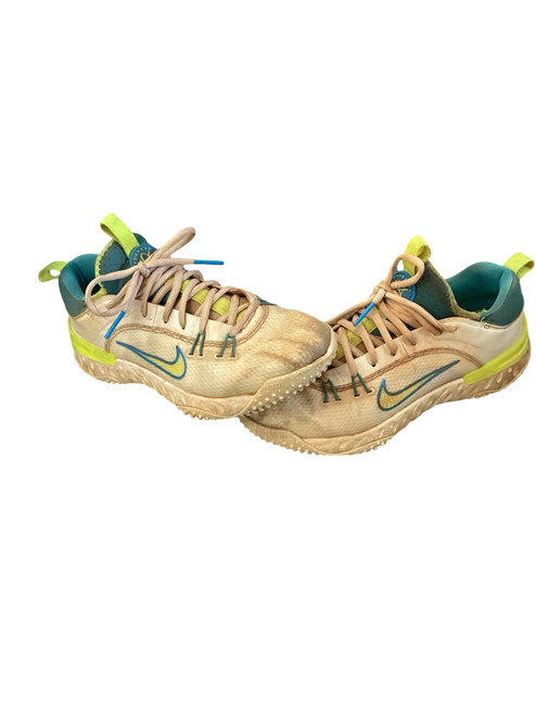 Vist Large View of Product Image Which is Used Nike LAX Cleats Mens White Senior 6