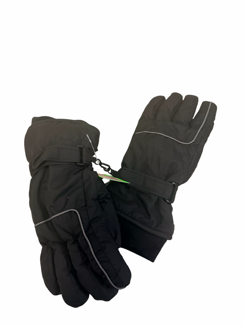 Vist Large View of Product Image Which is Used Mens Ski Gloves Black M/L