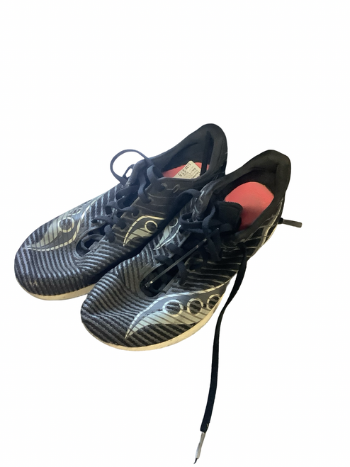 Vist Large View of Product Image Which is Used Saucony Track & Field Cleats Adult Black Senior 7.5