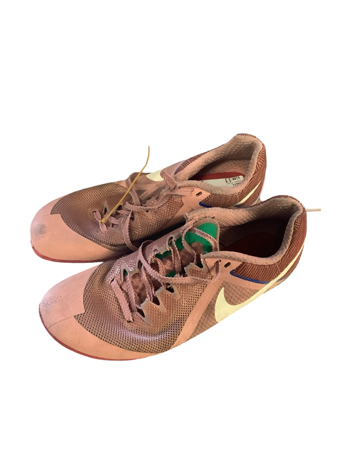 Vist Large View of Product Image Which is Used Nike Track & Field Cleats Adult Pink Senior 5