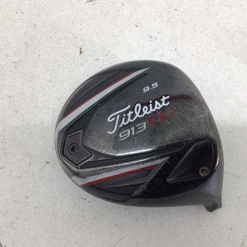 Vist Large View of Product Image Which is Used Titleist 913 D3 9.5 DEG RH DRIVER HEAD ONLY Mens Driver RH 9.5 Degree