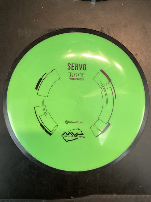 Vist Large View of Product Image Which is Used MVP SERVO Disc Golf Driver Green